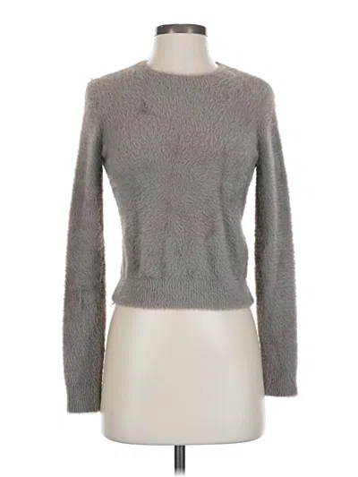Pre-owned Sunday Best Pullover Sweater In Gray