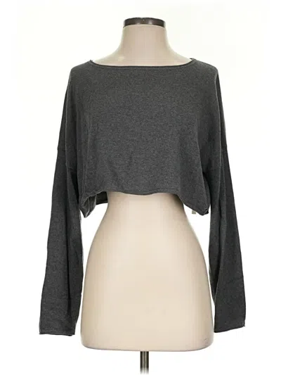 Pre-owned Sunday Best Pullover Sweater In Gray