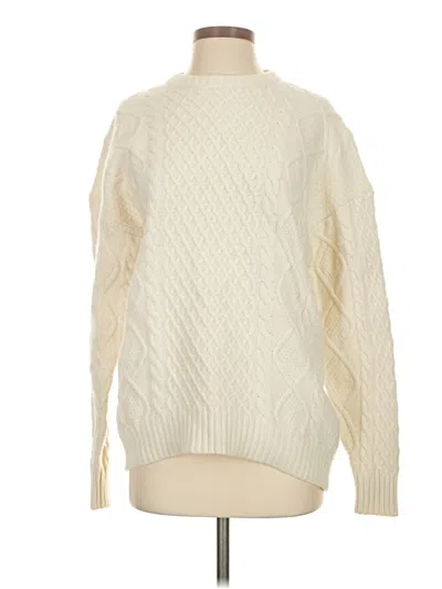 Pre-owned Sunday Best Pullover Sweater In Ivory