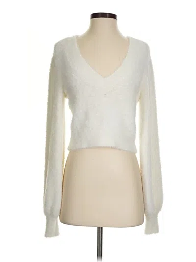 Pre-owned Sunday Best Pullover Sweater In Ivory