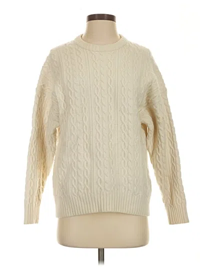 Pre-owned Sunday Best Pullover Sweater In Ivory
