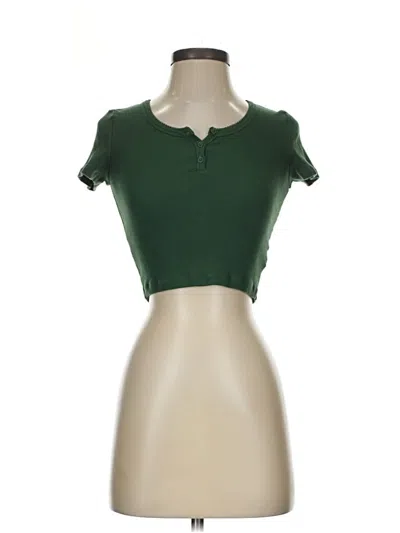 Pre-owned Sunday Best Short Sleeve T-shirt In Green