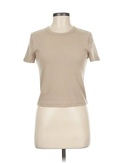 Pre-owned Sunday Best Short Sleeve Turtleneck In Brown