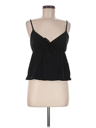 Pre-owned Sunday Best Sleeveless Blouse In Black