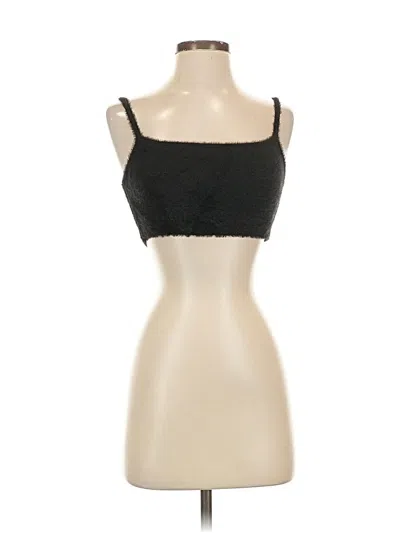 Pre-owned Sunday Best Sleeveless Top Black Sweetheart Neckline Tops