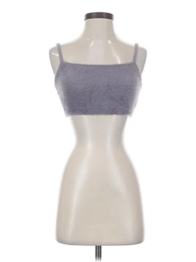 Pre-owned Sunday Best Sleeveless Top Gray Sweetheart Neckline Tops