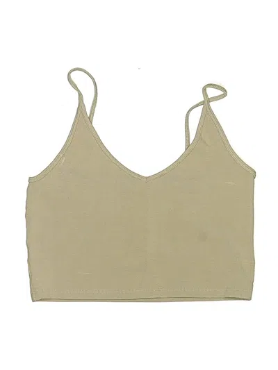 Pre-owned Sunday Best Swimsuit Top Tan Swimwear
