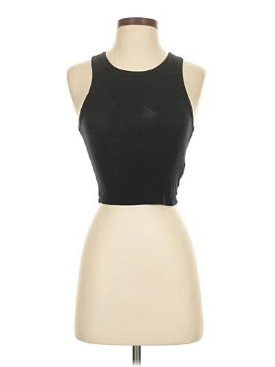 Pre-owned Sunday Best Tank Top Black Halter Neckline Tops