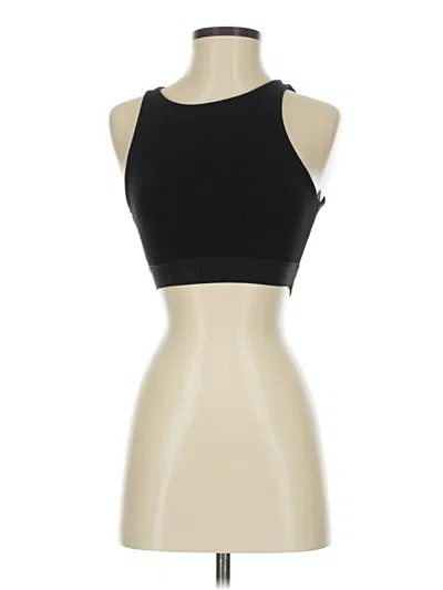 Pre-owned Sunday Best Tank Top Black Strapless Neckline Tops