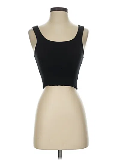 Pre-owned Sunday Best Tank Top Black Strapless Neckline Tops
