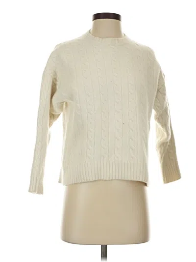 Pre-owned Sunday Best Turtleneck Sweater In Ivory