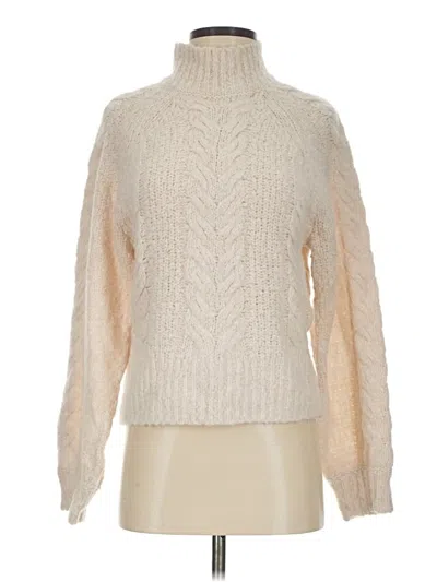 Pre-owned Sunday Best Turtleneck Sweater In Ivory