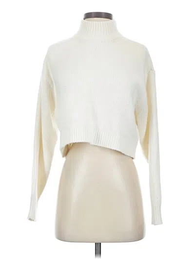Pre-owned Sunday Best Turtleneck Sweater In Ivory