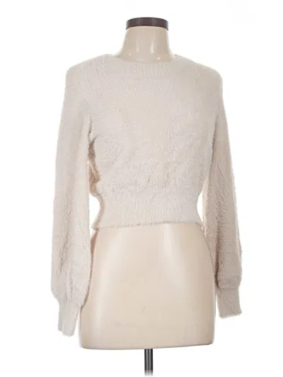 Pre-owned Sunday Best Turtleneck Sweater In Ivory