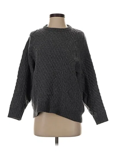 Pre-owned Sunday Best Wool Pullover Sweater In Gray