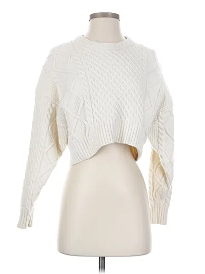 Pre-owned Sunday Best Wool Pullover Sweater In Ivory
