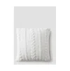 Sunday Citizen Braided Accent Pillow In Off White