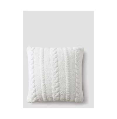 SUNDAY CITIZEN BRAIDED DECORATIVE PILLOW, 20" X 20"