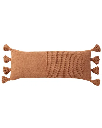 SUNDAY CITIZEN SUNDAY CITIZEN BRAIDED POM POM LUMBAR PILLOW