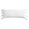 Sunday Citizen Braided Pom Pom Lumbar Pillow In Off White