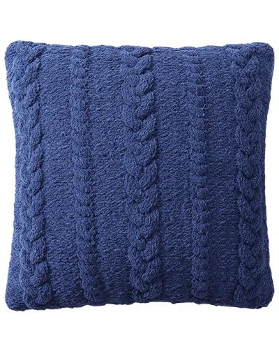 Sunday Citizen Braided Throw Pillow In Blue