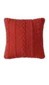 Sunday Citizen Braided Throw Pillow In Red