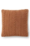 Sunday Citizen Braided Throw Pillow In Sienna