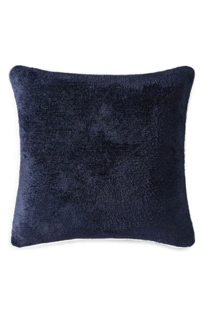 Sunday Citizen Cloud Silque Throw Pillow With Piping In Blue