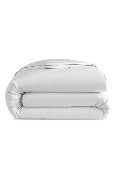 Sunday Citizen Contrast Piping Duvet Cover In White