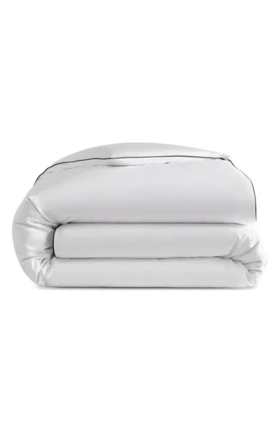 Sunday Citizen Contrast Piping Duvet Cover In White