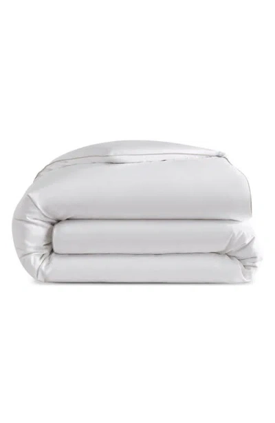 Sunday Citizen Contrast Piping Duvet Cover In White