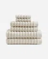 Sunday Citizen Cotton Ribbed Towel Set In Cream