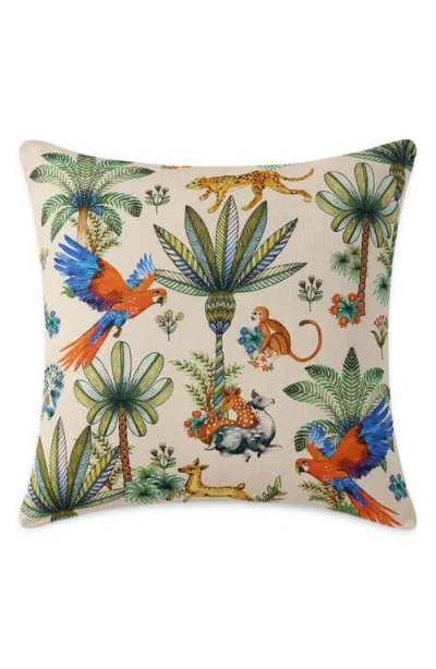 Sunday Citizen Decorative Palms Accent Pillow In Green