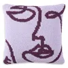 Sunday Citizen Faces Throw Pillow