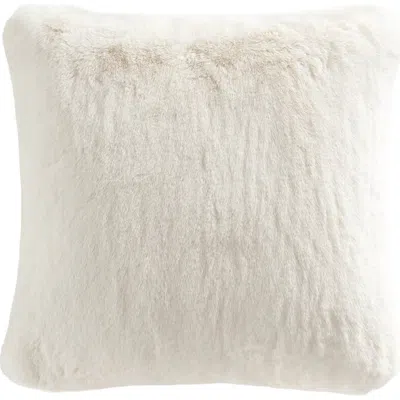 Sunday Citizen Faux Fur Accent Pillow In White