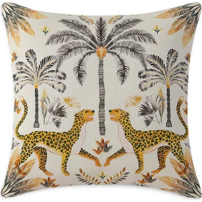 Sunday Citizen Graphic Leopard Accent Pillow In Multi