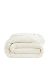 Sunday Citizen King/cal King Herringbone Snug Coverlet In Cream