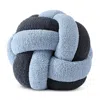 Sunday Citizen Knot Decorative Pillow In Midnight - Denim