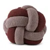 Sunday Citizen Knot Decorative Pillow In Rose - Pomegranate