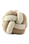 Sunday Citizen Knot Snug Accent Pillow In Neutral