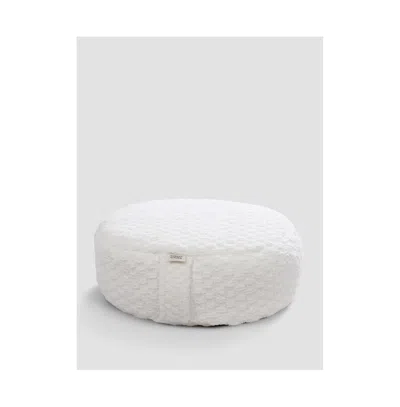 Sunday Citizen Meditation Pillow, 16" X 14" In Off White