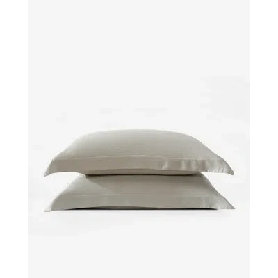 Sunday Citizen Natural Premium Rayon From Bamboo Sham Set In Fig