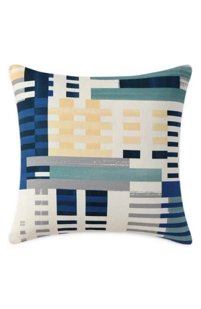 Sunday Citizen Plaid Big Throw Pillow In Multi