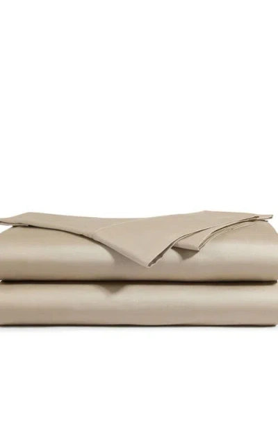 Sunday Citizen Premium Fitted Sheet In Brown