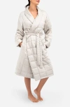 Sunday Citizen Quilted Robe In Gray