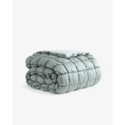 Sunday Citizen Silky Lyocell Puff Comforter In White