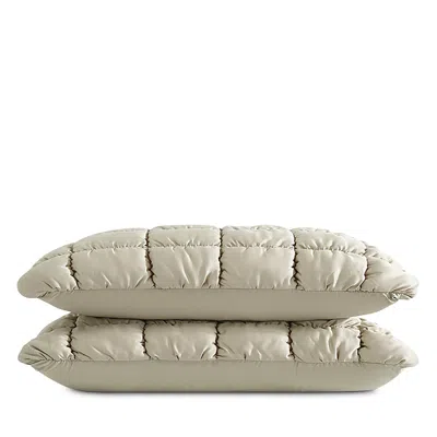 Sunday Citizen Silky Puff Sham Set, Standard In Gold