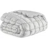 Sunday Citizen Silky Puff Squares Comforter In Gray