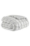 Sunday Citizen Silky Puff Squares Comforter In Gray