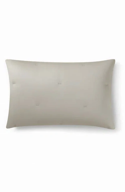 Sunday Citizen Silky Stitch Set Of 2 Pillow Shams In Brown